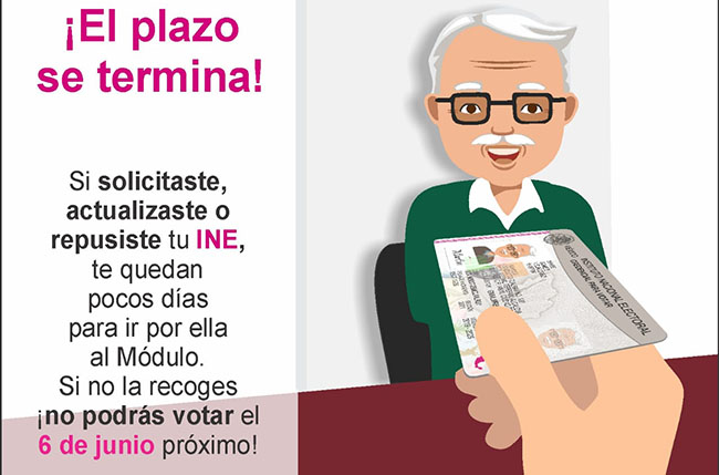 El 4 De Junio Ultimo Dia Para Recoger Reimpresion De Credencial Ine Puebla Municipios Puebla Noticias Del Estado De Puebla