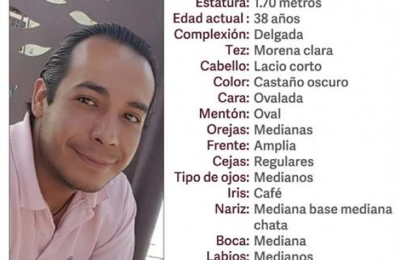 Héctor de 38 años desapareció en calles de Texmelucan