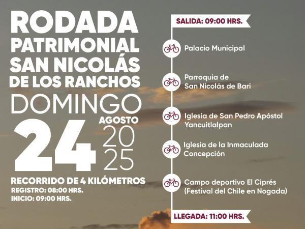 San Nicolás de los Ranchos alista rodada en Festival del Chile en Nogada