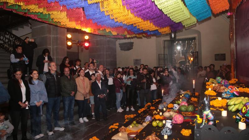 Pepe Chedraui inaugura el Corredor de Ofrendas 2024