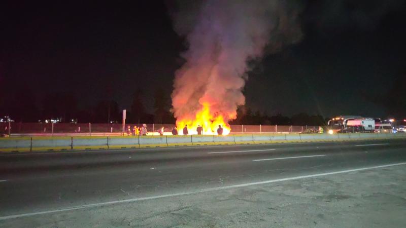 Se reabre la autopista México-Puebla tras retiro de manifestantes en Xoxtla