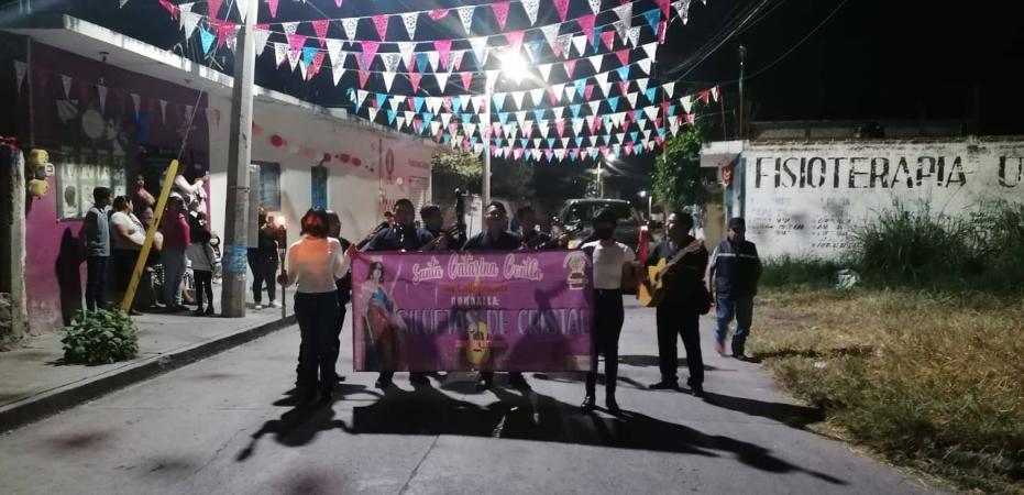 Realizan primera callejoneada en Izúcar