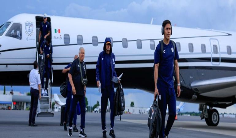 Pachuca arriba a Estados Unidos para el Mundial de Clubes