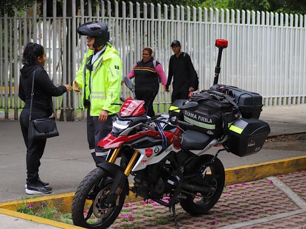 Fortalece Gobierno de Puebla el Sistema de Emergencias Médicas con Motoambulancias