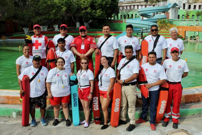 En Izúcar de Matamoros culmina curso nacional de guardavidas