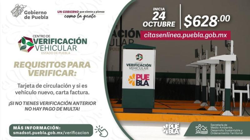 Este jueves habilitarán el portal de citas para verificar vehículos