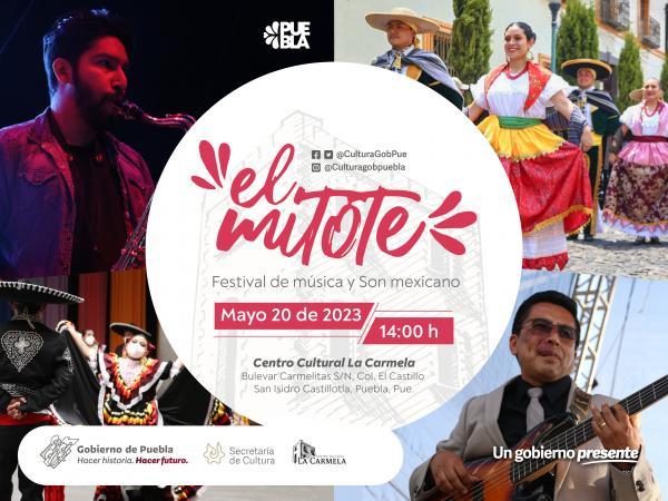 Celebrará gobierno de Puebla festival de música y Son mexicano en La Carmela