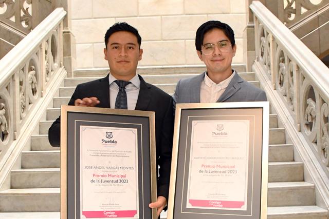 Ganan alumnos BUAP Premio Municipal de la Juventud 2023