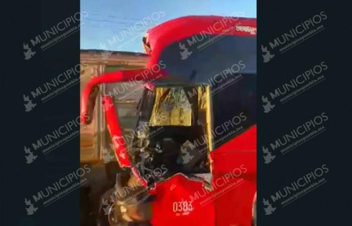 VIDEO Choque entre ADO y tractocamión dejó 27 lesionados en la Puebla-Orizaba