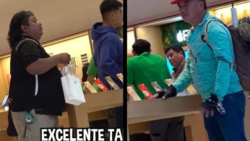Albañil compra el iPhone más CARO y sorprende al vendedor
