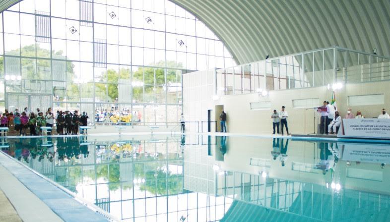 La firma que rehabilitó la alberca de Tehuacán por 11 mdp robó material