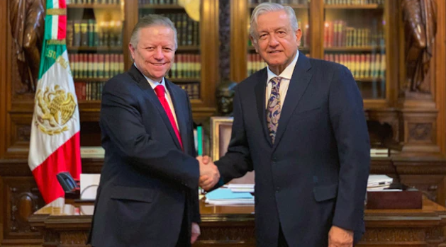 Habla el presidente de la SCJN de AMLO, Felipe Calderón y García Luna