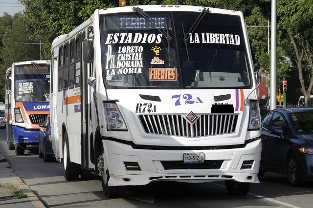 La capital amenace con asalto al transporte: roban ruta 72A