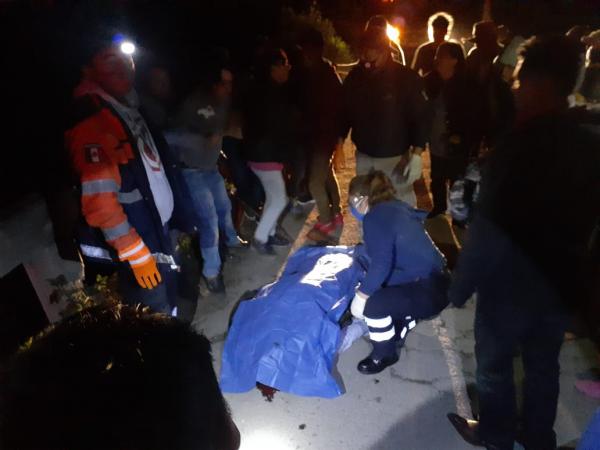 Inexperto quinceañero, atropella a peatón y lo priva de la vida