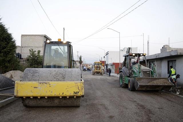 Invertirán en obras de pavimentación 18 mdp en Cuautlancingo