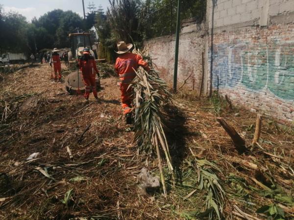 Ayuntamiento de Puebla rescata andador en Prados de Agua Azul