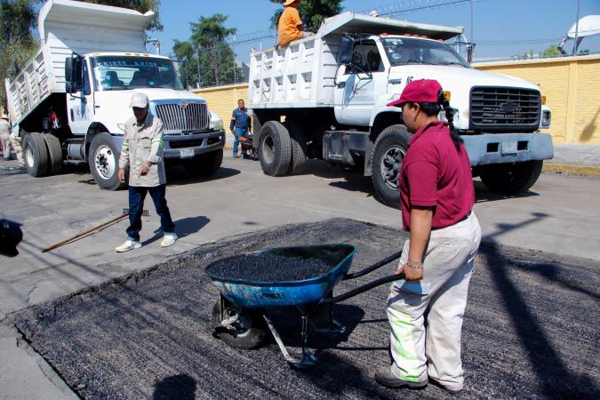 Por fin reparan alcantarillas del puente Finsa en Cuautlancingo