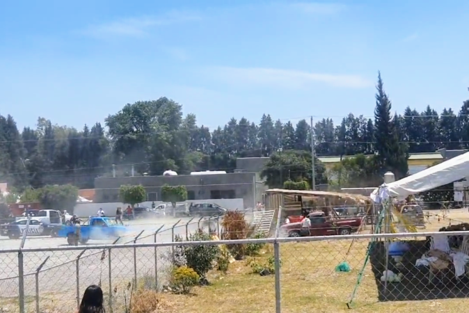 Balacera en inmediaciones de la zona arqueológica de Cholula