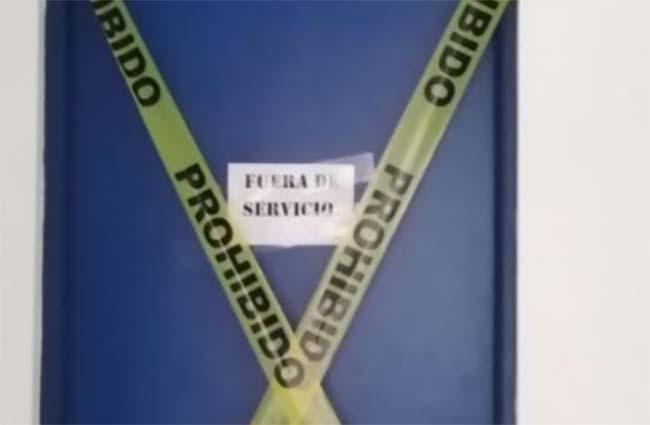 Para ahorrar agua clausuran baños del Hospital General de Tehuacán