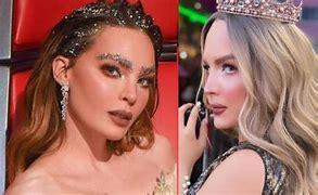 Belinda regala vestuario a su doble