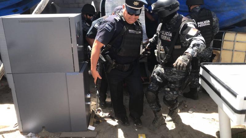 Hallan en Palmar cajero y máquinas de casino desvalijadas image 1