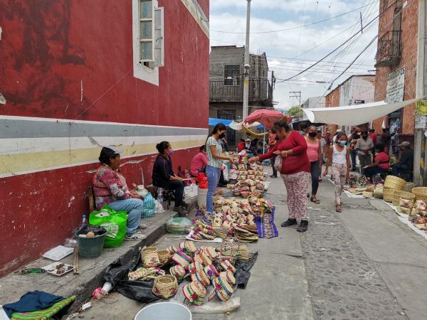 Covid redujo trueque en la Fiesta de la Cambia de Chietla
