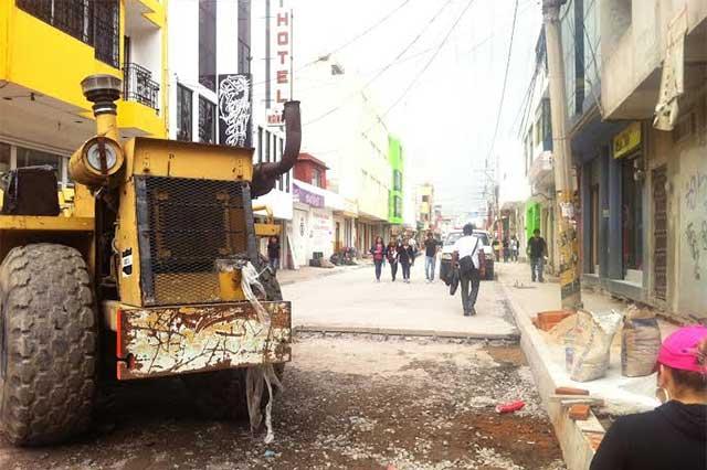 Sin terminar obra, CANACO pide reabrir calles en Texmelucan image 3