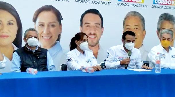 Proponen candidatos a diputados de Va por Puebla un Fondo Municipal para Seguridad