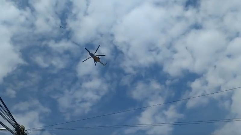 Sobrevuela la Marina Ahuazotepec como parte de la vigilancia image 2