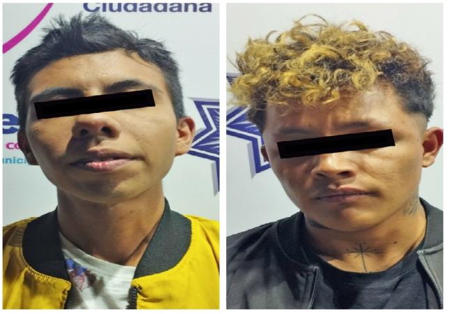 Detienen a integrantes de Los Carter en la capital poblana