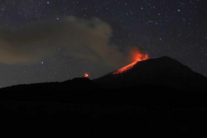 Atexcac, la población con mayor caída de ceniza en Huejotzingo image 1