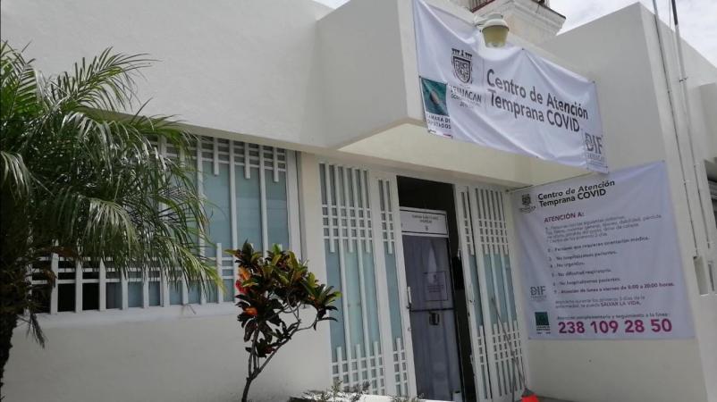 Disminuye 50% atenciones de pacientes en Centro Covid de Tehuacán