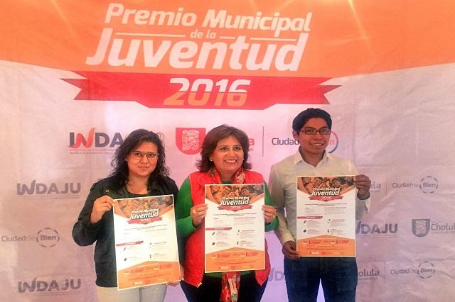 Presentan Premio Municipal de la Juventud en San Pedro Cholula image 1