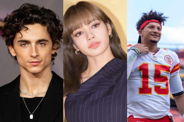 Timothée, Lisa y Mahomes: el trío inesperado del GP de Miami