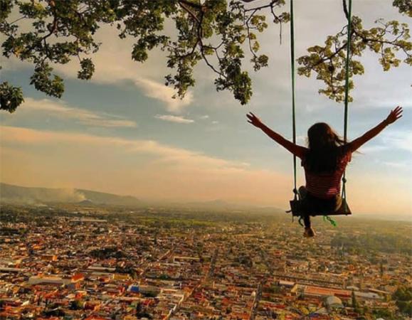 Para evitar selfies mortales retiran columpio del cerro de San Miguel en Atlixco