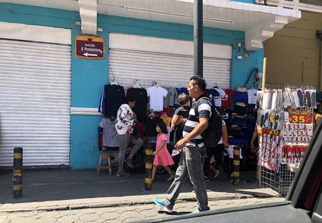 VIDEO Negocios del centro histórico de Puebla, en crisis por COVID19