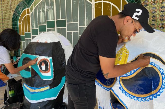 Vuelven cráneos mágicos a Atlixco para la fiesta de Todos Santos