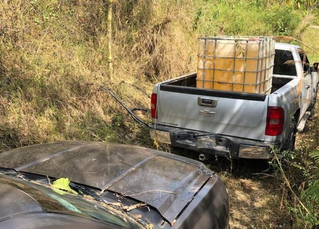 Decomisan mil 200 lts de huachicol en Huauchinango