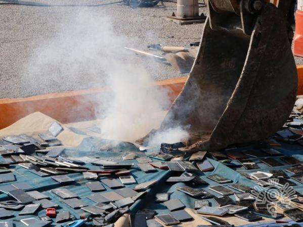 Destruye SSP unos 18 mil 500 artículos asegurados en penales