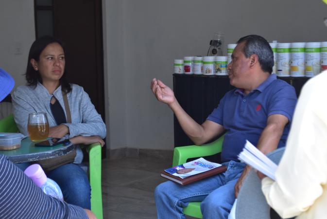 Apoyar al campo de Chilac, promete Eliseo Flores