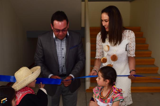 Inaugura edil 6 aulas para preescolar de Zacapoaxtla image 2