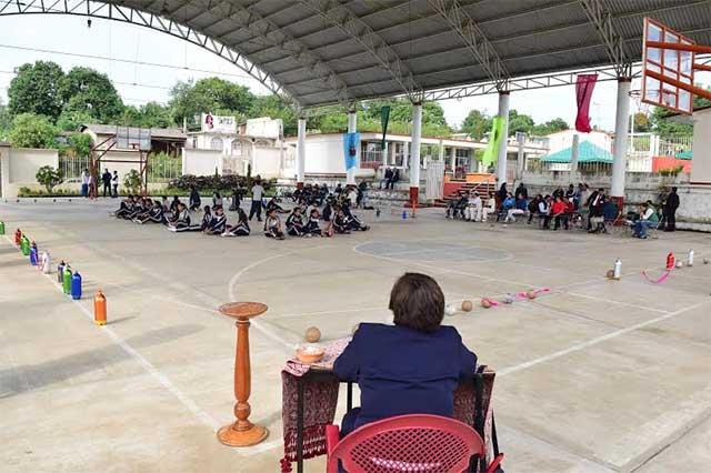 Hueyapan es sede de Concurso Estatal de la Sesión de Educación Física image 1