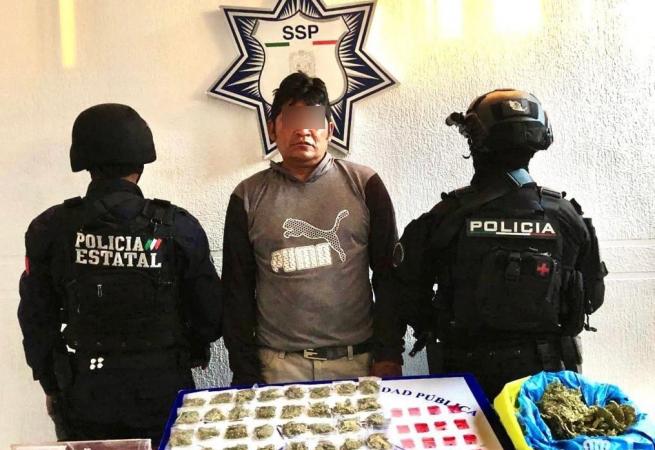Detienen a El Fierros, operaba en Puebla y Amozoc