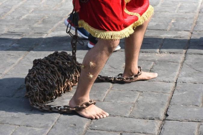 Engrilados en Huaquechula: una tradición de fe, sacrificio y resistencia