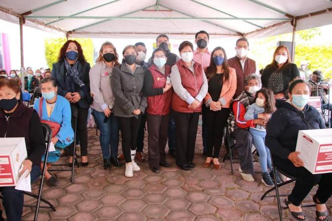 Entrega DIF Municipal de Huejotzingo más de 3 mil despensas alimentarias