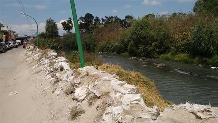 Texmelucan no cumple con muro para evitar inundaciones