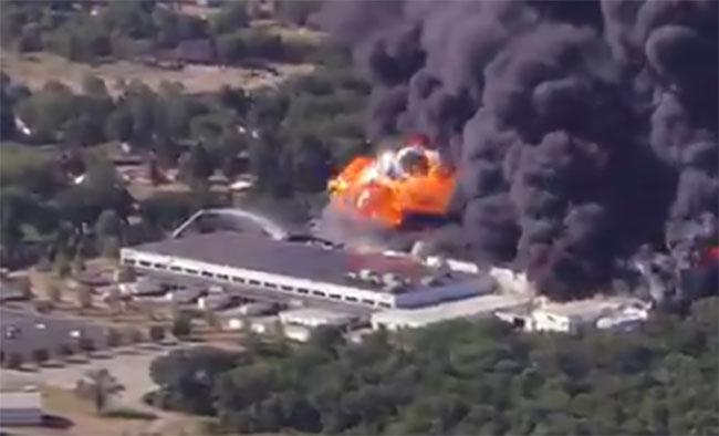 VIDEO Así explotó una planta química en Estados Unidos