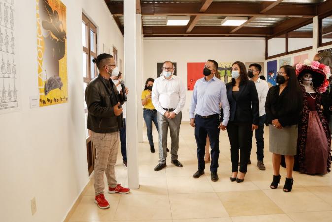 Inauguran en San Andrés Cholula Exposición dos Toltecas Camino al Mictlán
