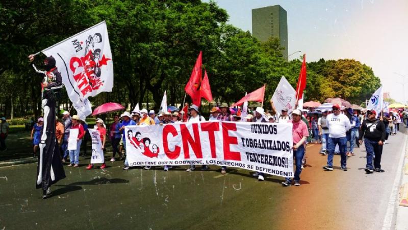 Paro nacional de 72 horas convoca CNTE
