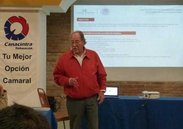 Promueven financiamientos federales en empresas de Tehuacán